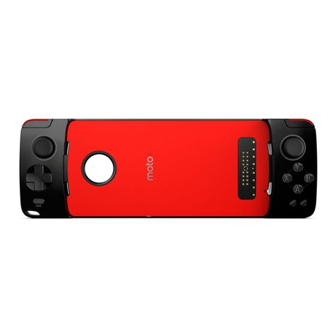 Motorola Gamepad Moto Mod User manual