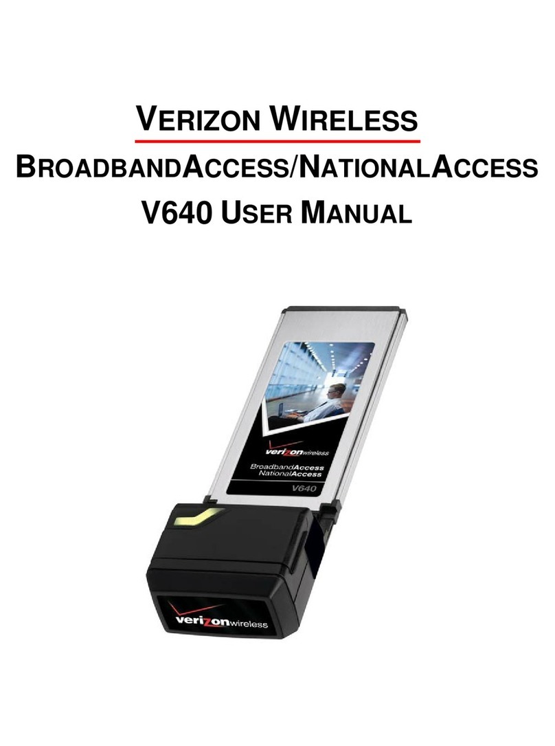 Verizon Wireless V640 user manual