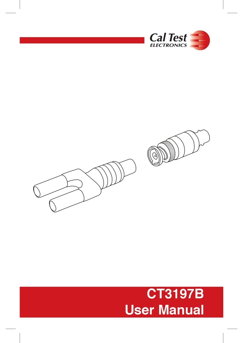 Cal Test Electronics CT3197B user manual