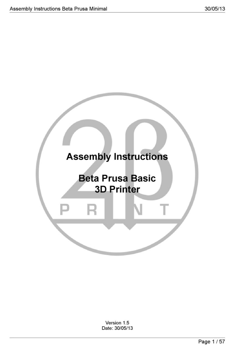 2PrintBeta Beta Prusa Basic Assembly instructions