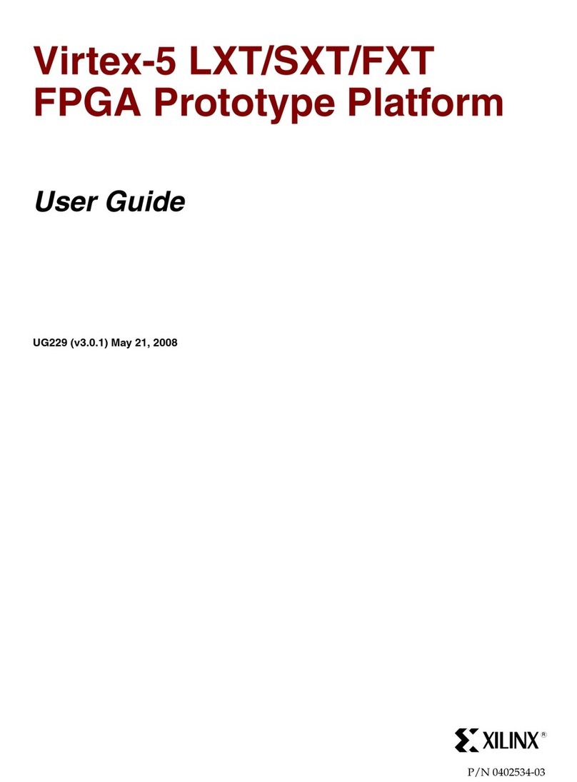 Xilinx Virtex-5 LXT User manual