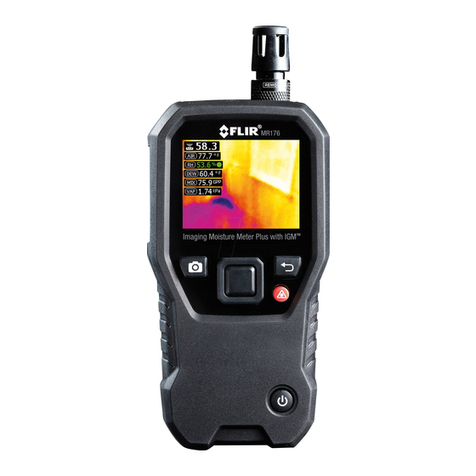 FLIR Imaging Moisture Meter Plus IGM MR176 User manual