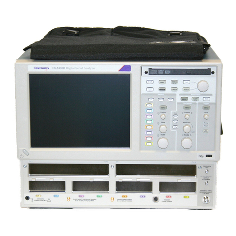 Tektronix DSA8300 Quick start user manual