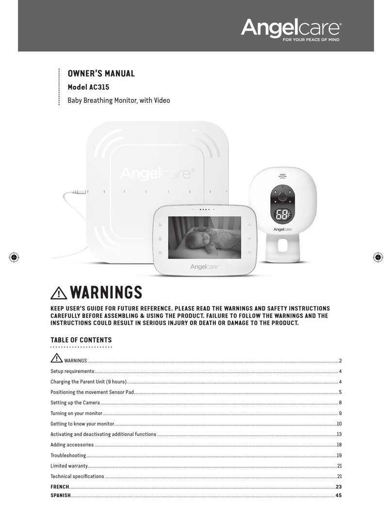 Angelcare AC315 User manual