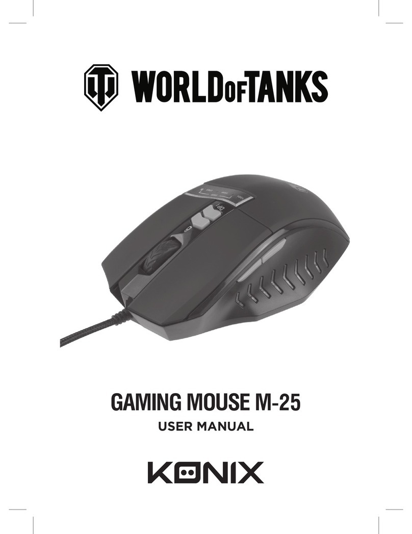 Konix M-25 user manual