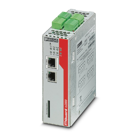 Phoenix Contact FL MGUARD RS4000 user manual