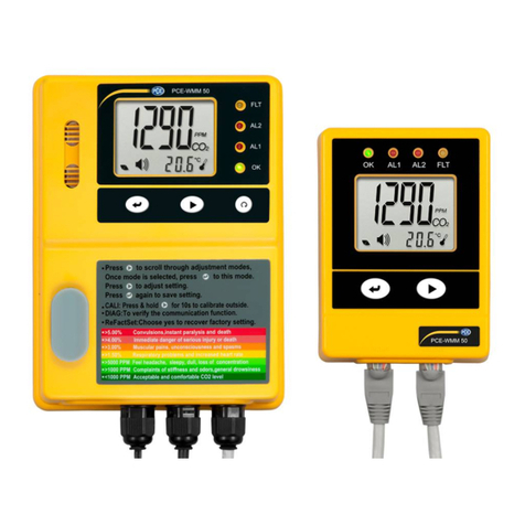 PCE Instruments PCE-WMM 50 User manual PCE Instruments PCE-WMM 50 User manual