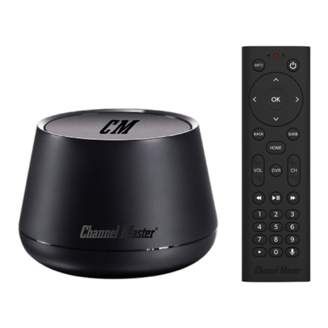 Channel Master CM-7600 quick start guide