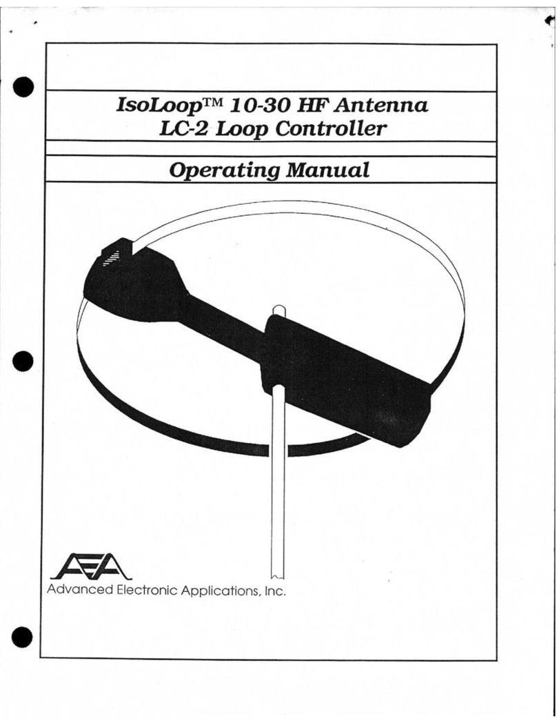Advanced Electronic Applications IsoLoop LC-2 operating manual Advanced Electronic Applications IsoLoop LC-2 operating manual
