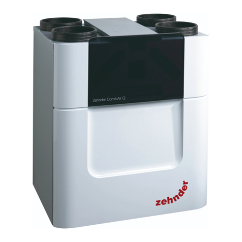 Zehnder Rittling ComfoAir Q TR User manual
