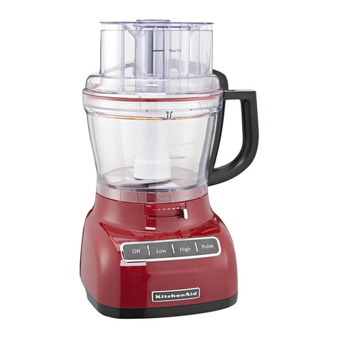 KitchenAid KFP1333 Operating instructions