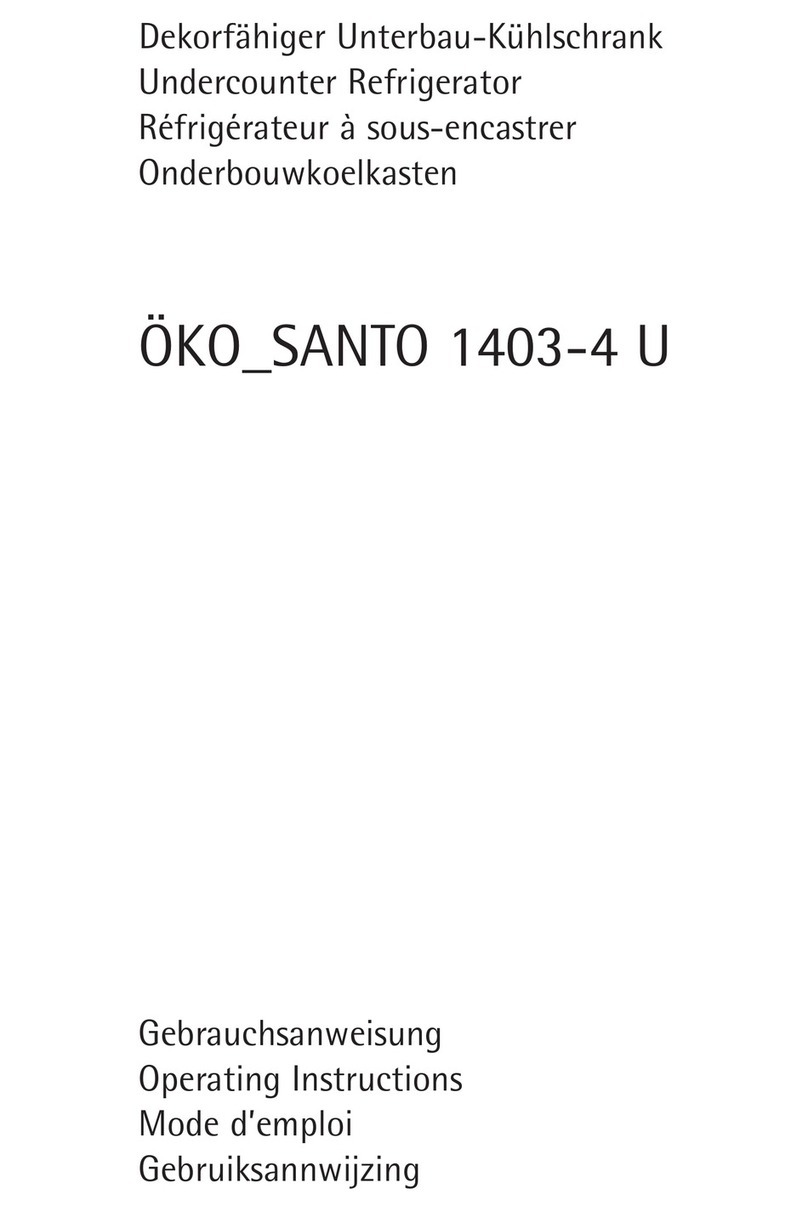 AEG SANTO 1403-4 U operating instructions
