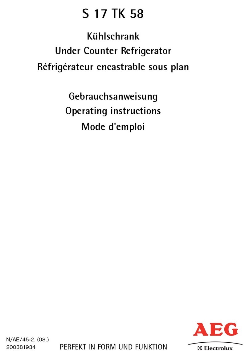 AEG Electrolux S17TK58 User manual AEG Electrolux S17TK58 User manual