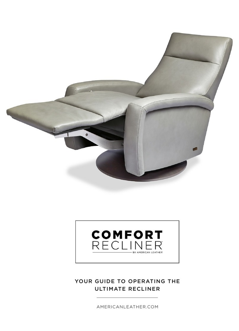 American Leather COMFORT RECLINER Series Guide American Leather COMFORT RECLINER Series Guide
