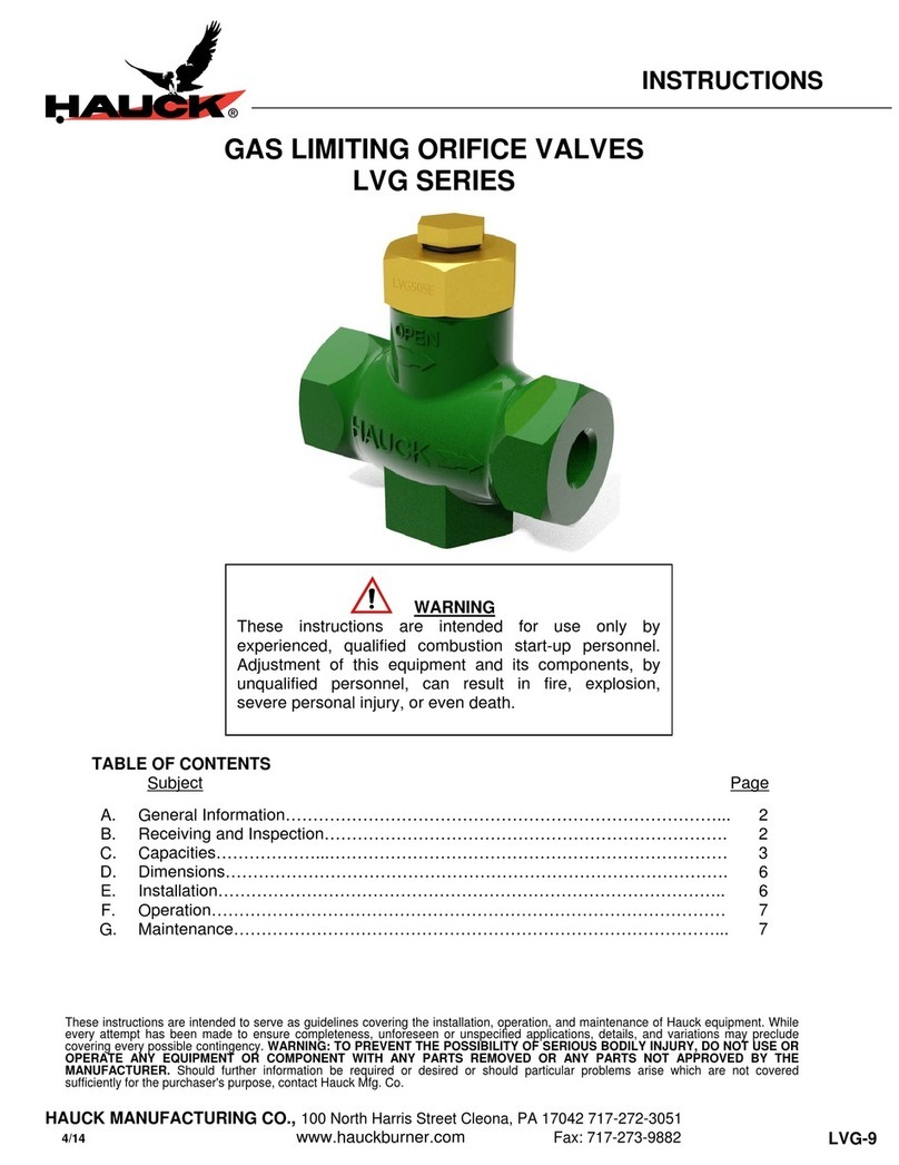 Hauck LVG SERIES instructions