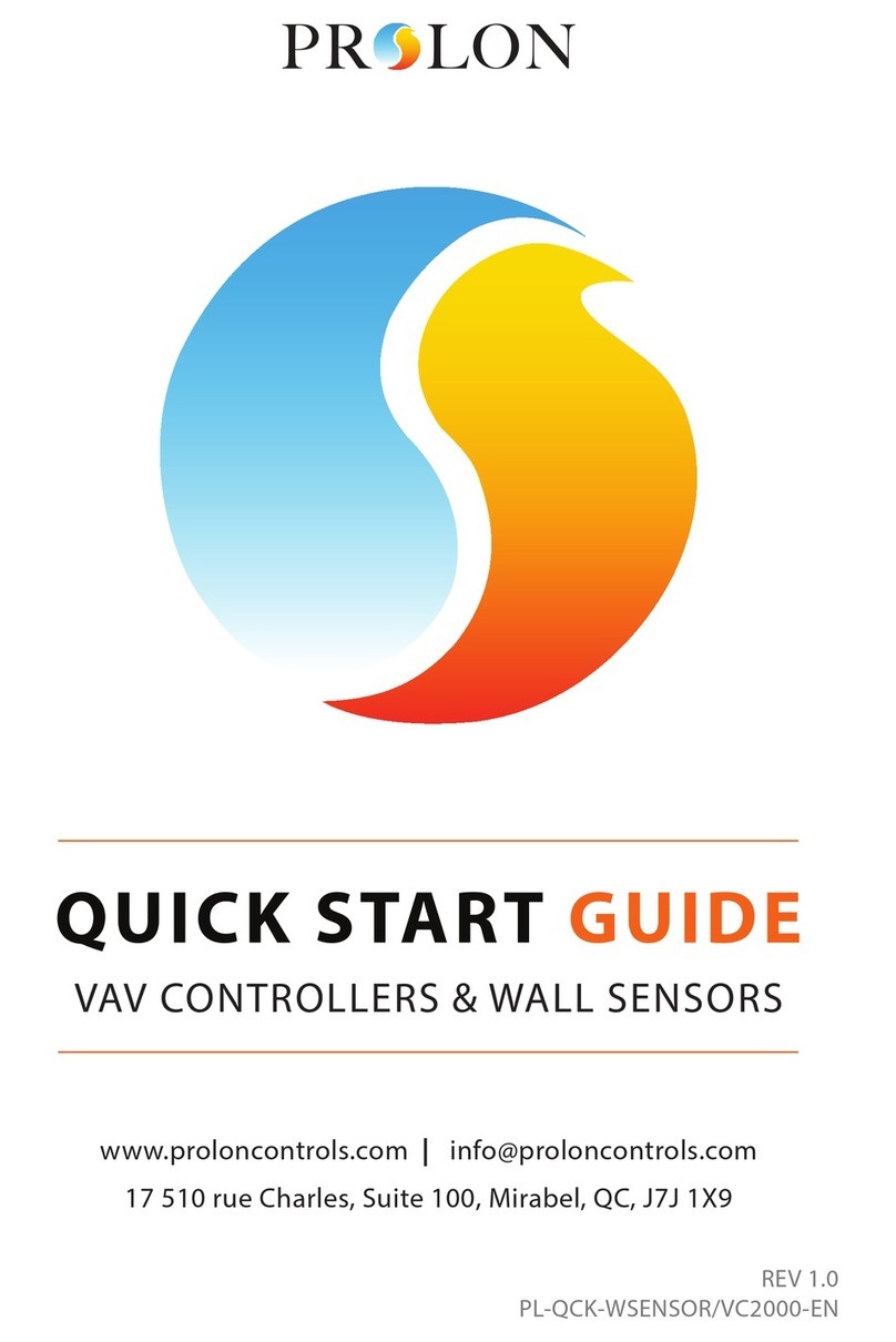 Prolon PL-RS quick start guide