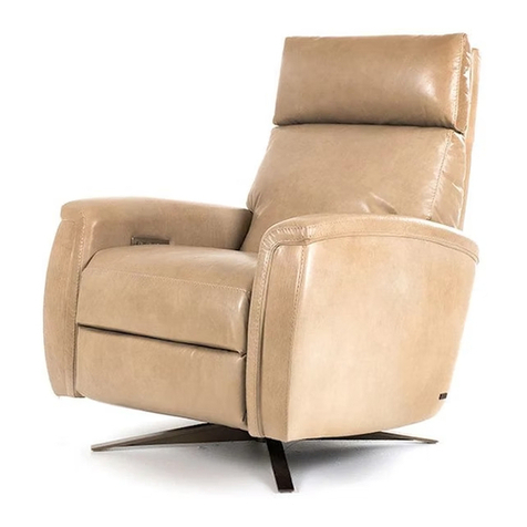 American Leather POWER COMFORT RECLINER User manual American Leather POWER COMFORT RECLINER User manual
