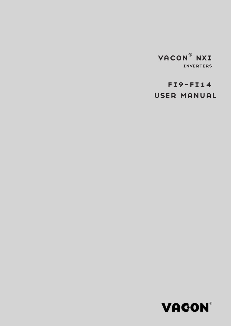 Vacon NXI FI9 series user manual