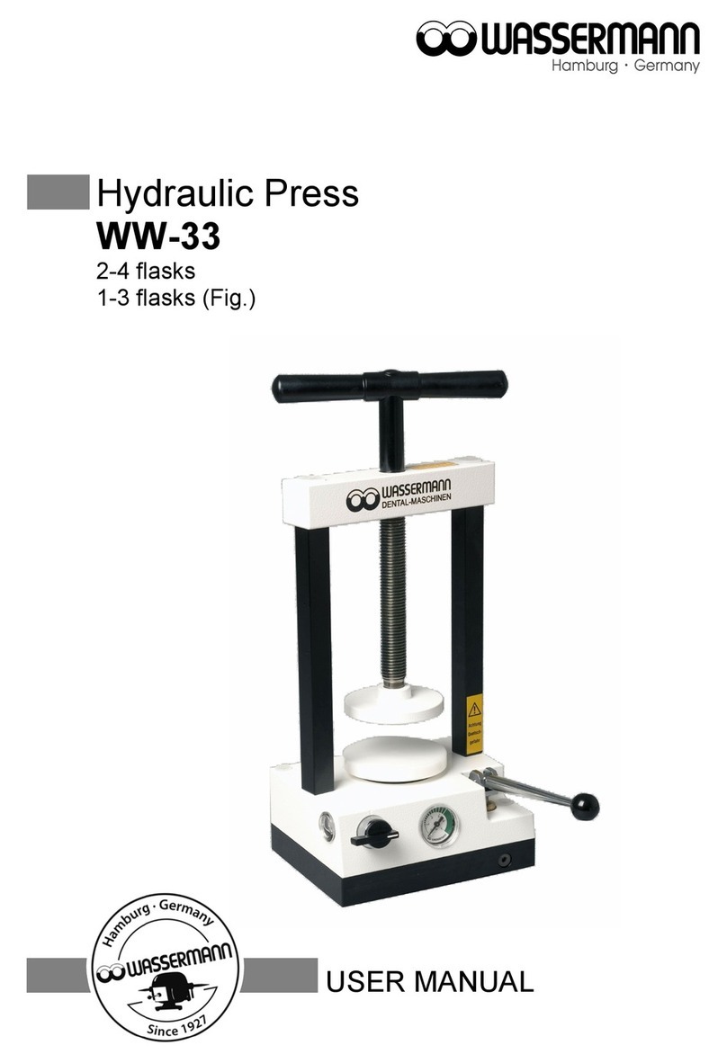 Wassermann WW-33 User manual Wassermann WW-33 User manual