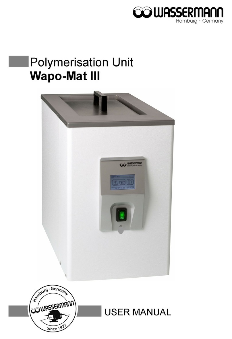 Wassermann Wapo-Mat III user manual