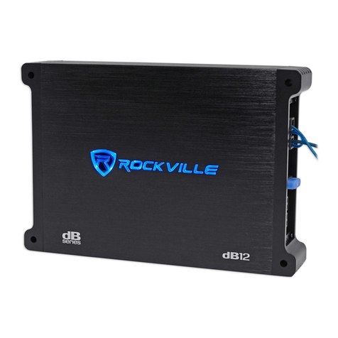 Rockville dB Series owner's manual