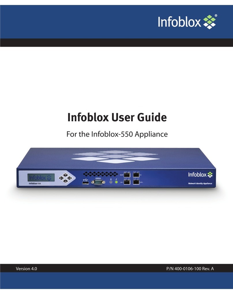 Infoblox Infoblox-550 user guide