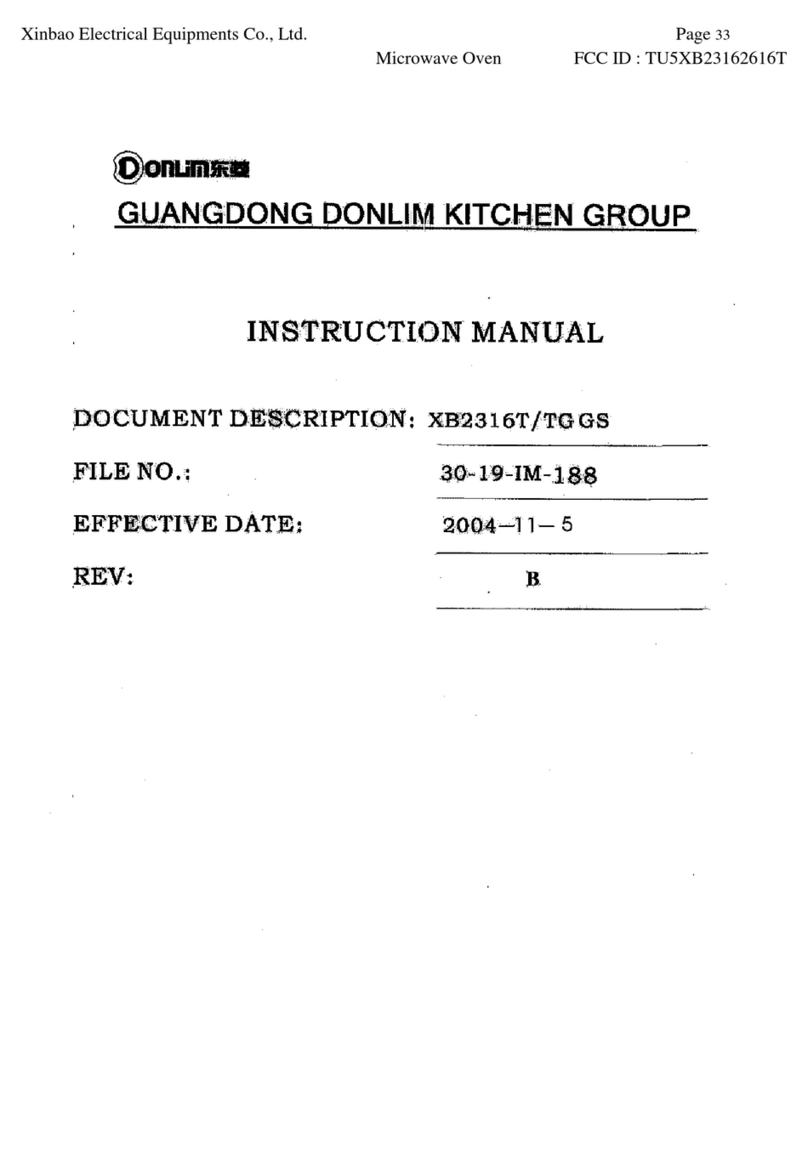DonLim XB2316T instruction manual