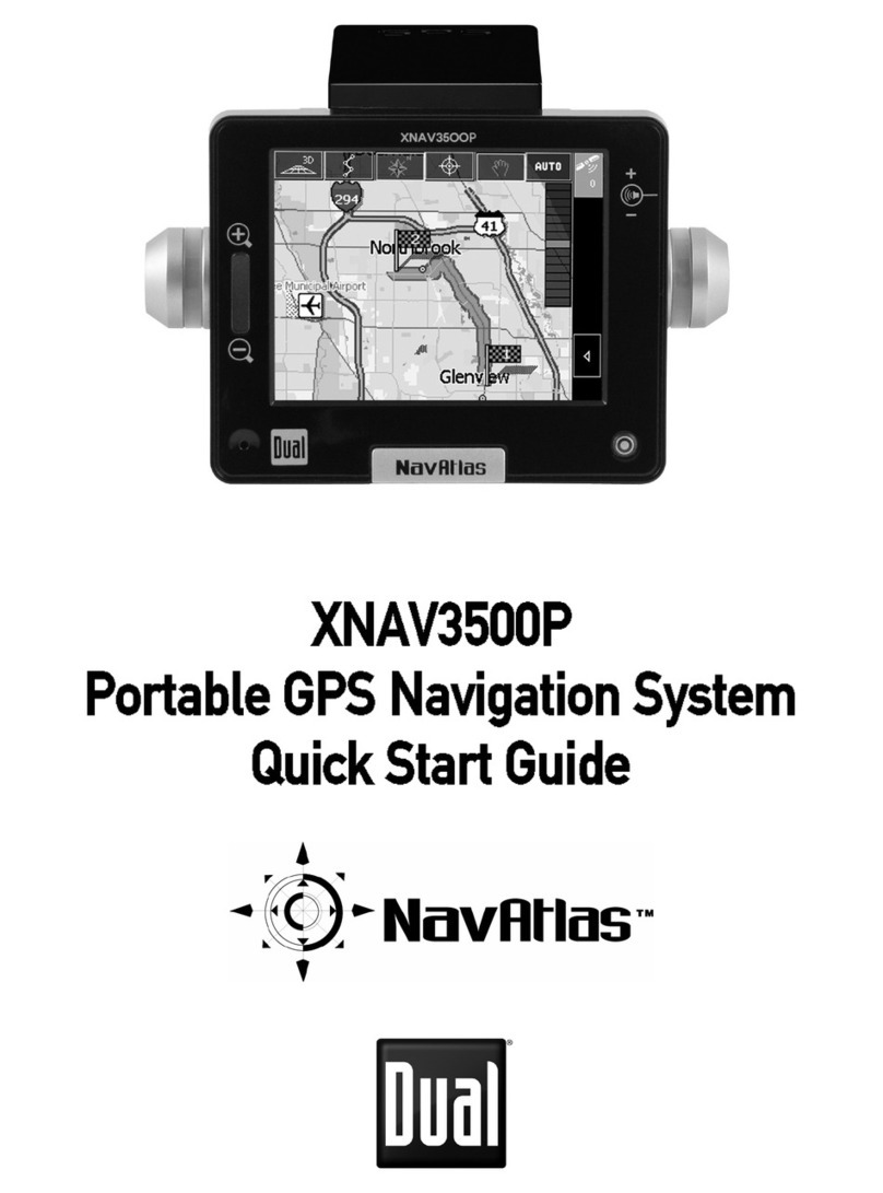 Dual NavAtlas XNAV3500P User manual