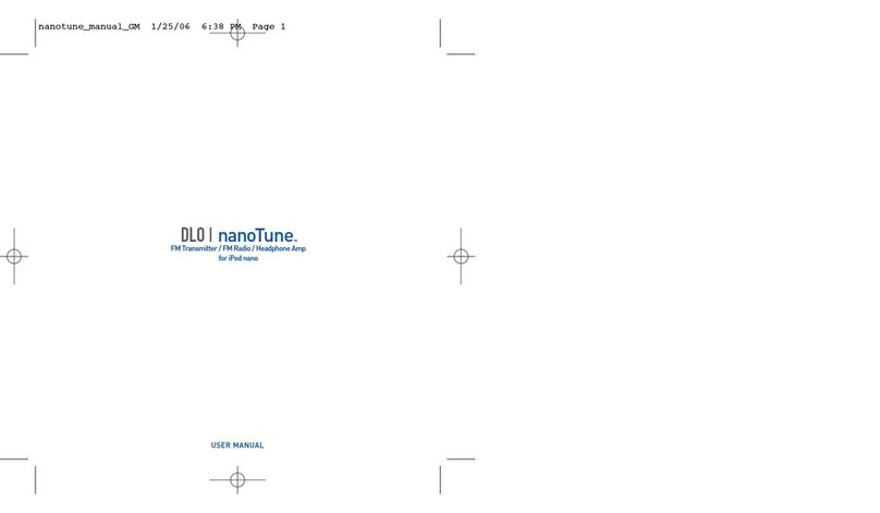 DLO NanoTune user manual