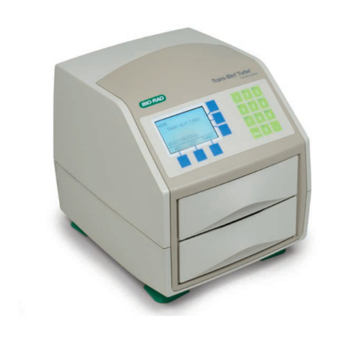 BIO RAD Trans-Blot Turbo instruction manual