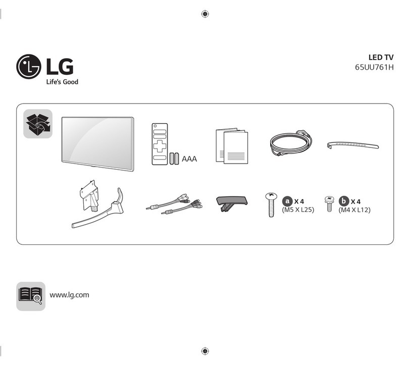 LG 65UU761H User manual