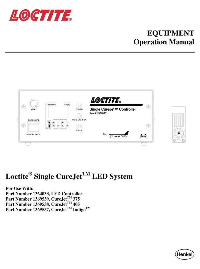 Loctite Single CureJet Operation manual