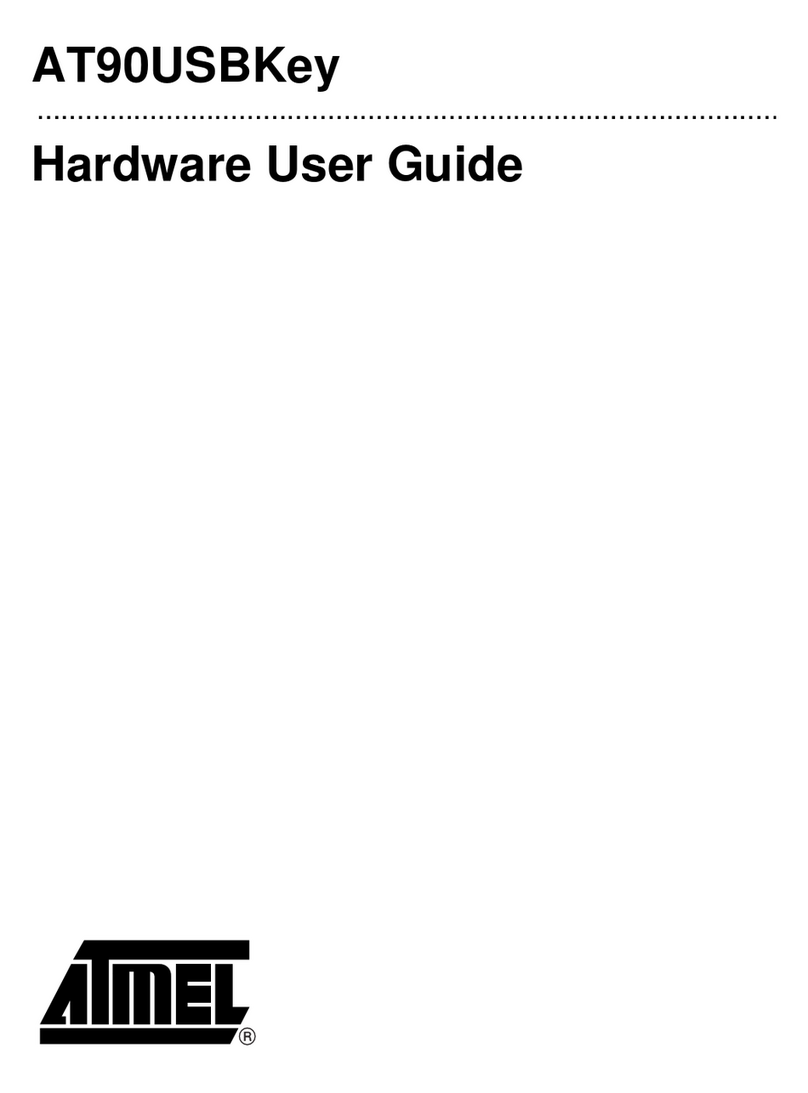 Atmel AT90USBKey Hardware user's guide