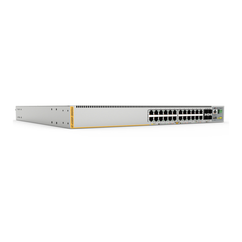 Allied Telesis AlliedWare Plus AT-x530-28GPXm User manual