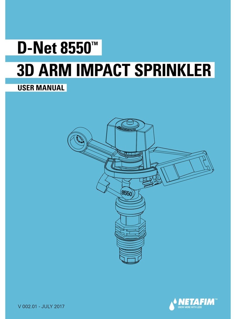 Netafim D-Net 8550 User manual