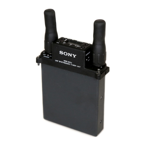 Sony WRR-855S User manual Sony WRR-855S User manual