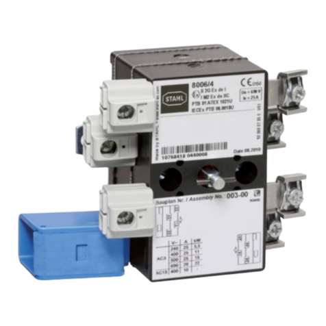 Stahl 8006 operating instructions