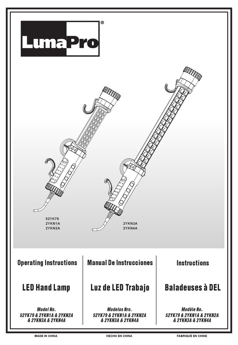 LumaPro 52YK79 operating instructions