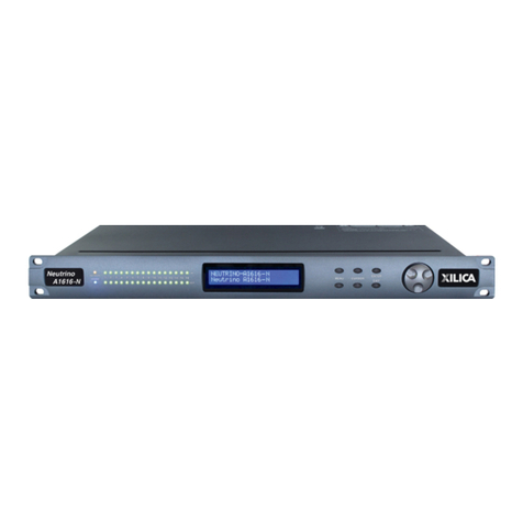 Xilica Audio Design neutrino series user manual