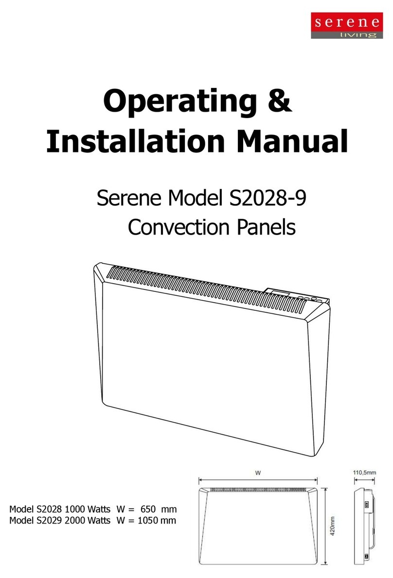 Serene Sirio S2029 Manual
