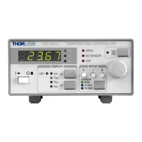 THORLABS TED200C User manual