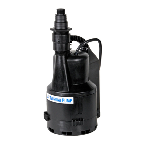 Tsurumi Pump F-13 Installation and operating instructions Tsurumi Pump F-13 Installation and operating instructions