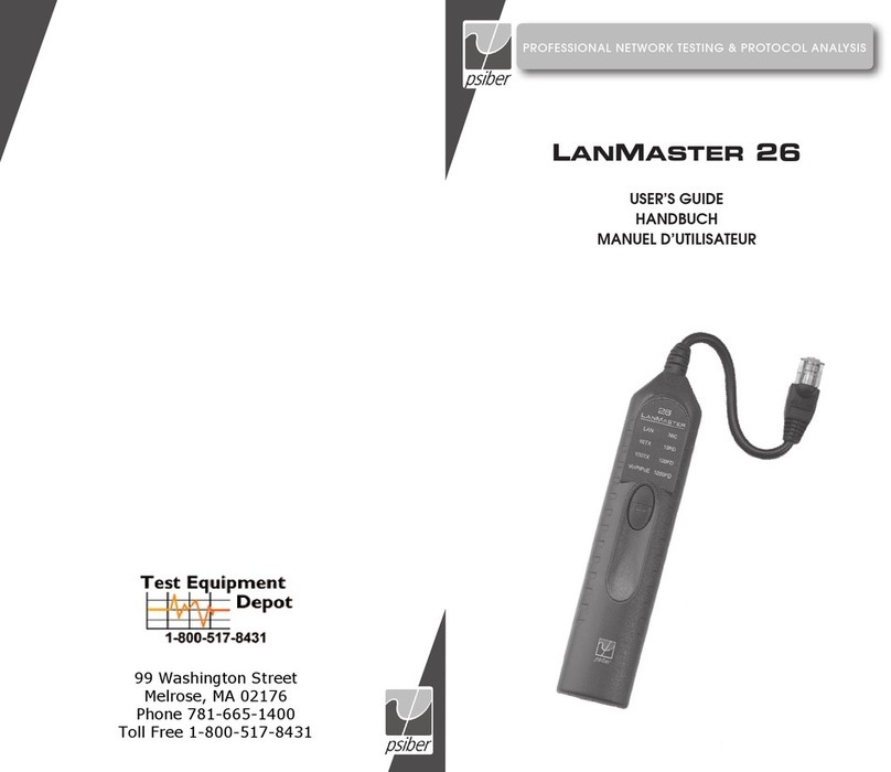 Psiber LANMASTER 26 user guide