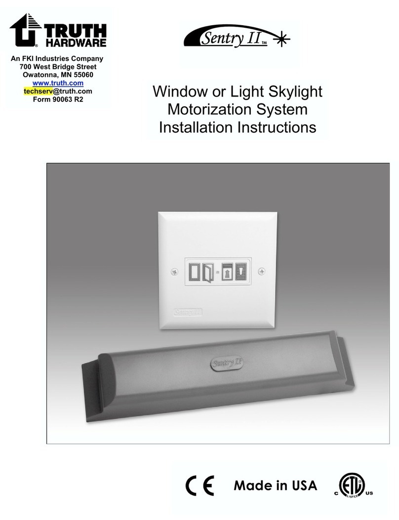 Truth Hardware Sentry II installation instructions