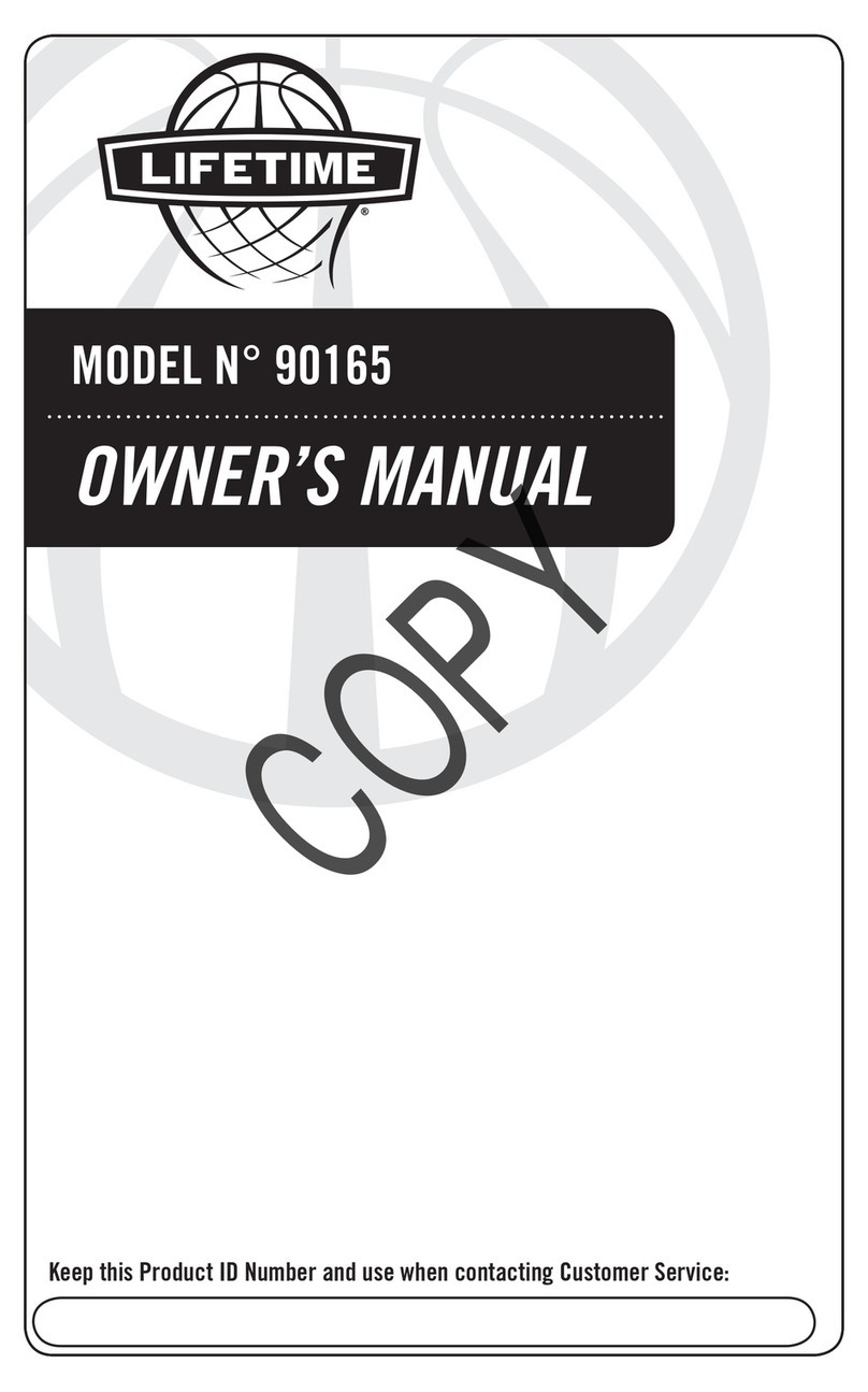 Lifetime 90165 User manual Lifetime 90165 User manual
