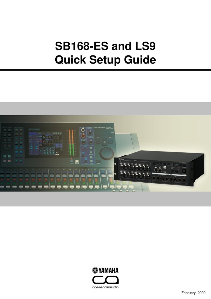 Yamaha SB168-ES User manual Yamaha SB168-ES User manual