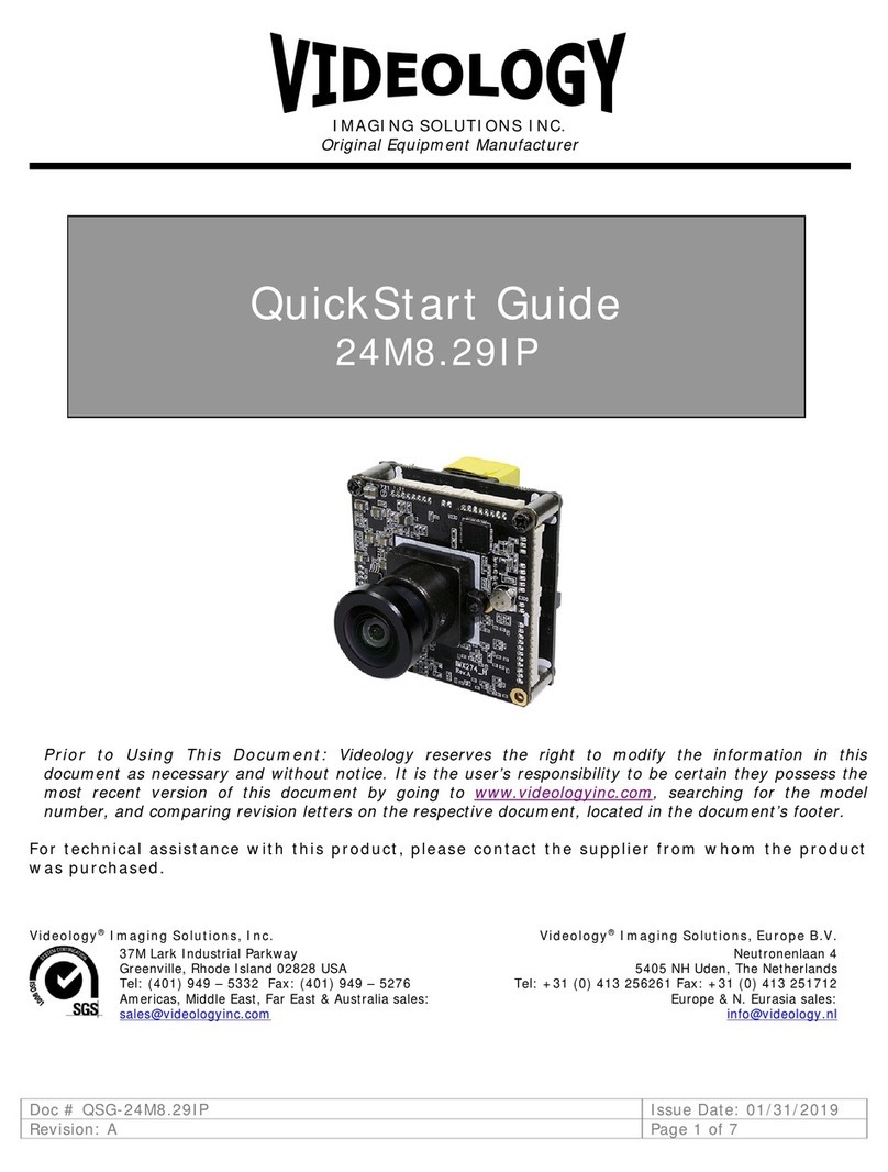 Videology 24M8.29IP quick start guide