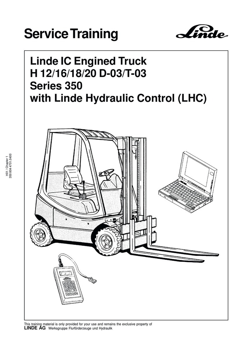 Linde 350 Series Manual