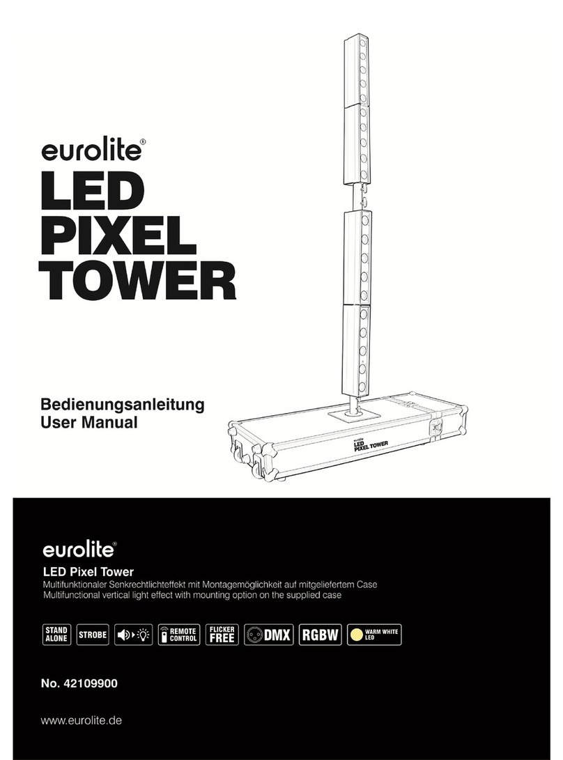 EuroLite LED Pixel Tower User manual