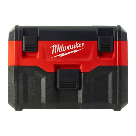 Milwaukee M18 VC-2 Original instructions Milwaukee M18 VC-2 Original instructions